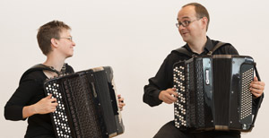 Karin Küstner und Yevgenij Kobyakov, Akkordeon