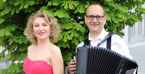 Kateryna Lyashenko, Mezzosopran, Yevgenij Kobyakov, Akkordeon